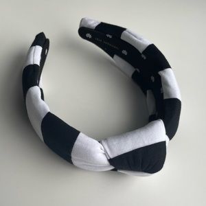 Lele Sadoughi Striped Knotted Headband